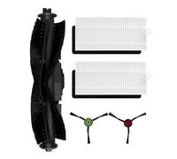 Kit de filtre de brosse principale de brosses latérales, Compatible avec Cecotec Conga Eternal Pet Max, pièces d'aspirateur, outil de nettoyage ménager(Set-A)