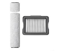 Kit de filtre de rechange et brosse rouleau pour EUREKA RapidWash630, outil de sol à poils doux haute densité avec filtre en tissu non tissé | Accessoires pour aspirateur