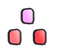 Kit de filtre de rechange étanche pour caméra GoPro Hero 9 Noir