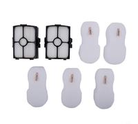 Kit de filtre de rechange pour aspirateur filaire pour Shark Stratos UltraLight DuoClean pour PowerFins HZ3000 HZ3002, filtre + mousse et (B)
