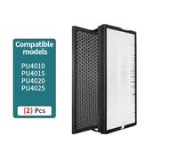 Kit de filtre de remplacement Compatible avec le purificateur d'air Rowenta Intense Pure 4010 PU4015 PU4020 PU4025, numéro de pièce XD6074U0 XD6075 4010
