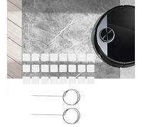 Kit de Filtre de Remplacement pour Réservoirs d'eau D'aspirateur pour Conga 3090, Balayeuse, Sol Propre, Haute efficacité de Filtration, 24 Pièces, Noyau en Fiber, Vert d'eau