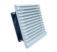 Kit de filtre de ventilation 802 116 x 116 x 52 mm, ventilateur de refroidissement EC 115 V/230 V ou DC 12 V/24 V, étanche à l'eau et à la poussière for armoires(DC 12V)