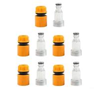 Kit de filtre d'entrée d'eau de lavage de voiture comprenant 5 unités pour connecter aux conduites d'alimentation en eau de jardin standard