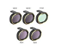 Kit de filtre d'objectif de caméra de nuit pour importateur,Polar Pound melon al Density,UV,CPL,ND volontairement,PL4,8,16,32,64,Star,FIMI X8 Mini,FIMI X8 V2 - Type 5IN1 Filter