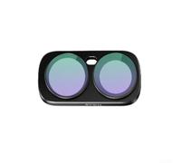 Kit de filtre d'objectif pour Insta360 Luna pour ultra UV CPL ND Soft Black - Caméra d'action en verre optique HD pour voyage - 6,5 x 6,5 x 3,6 cm (1/4 noir doux)