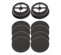 Kit de filtre haute efficacité pour aspirateurs Dirt Devil F44, compatible avec la pièce 304019001, comprend des filtres principaux et des préfiltres en mousse pour un nettoyage en profondeur
