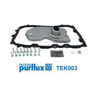 1x Kit de filtre hydraulique, boîte automatique PURFLUX TEK003 convient pour