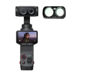 Kit de filtre magnétique pour Insta360 Luna Ultra Dual Objectif, CPL/ND8/ND64/ND1000 1/4 Black Mist/UV/Light Pollution Lens Filters Camera Accessories (CPL)