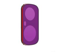 Kit de filtre magnétique pour Insta360 Pro 2 avec filtres UV CPL VND ND - Accessoires de caméra d'action en verre optique HD pour photographie vidéo en plein air, noir (ND64)