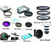 Kit de filtre pour appareil photo Panasonic Lumix FZ330 FZ300 FZ200 FZ150 FZ100 FZ60 FZ62 FZ48 FZ47 FZ45 FZ40 - Type 52mm