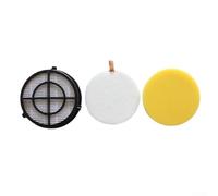Kit de filtre pour aspirateur vertical Bissell série 1650 pour poils d'animaux - Ensemble de rechange en feutre mousse lavable - Piège anti-allergène à la poussière et à la poussière pour la maison