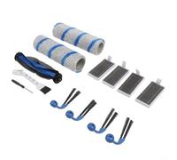 Kit de filtre principal pour aspirateurs ECOVACS Deebot X11 comprenant des rouleaux de serpillère, des brosses latérales, un tournevis et une brosse de nettoyage (A)