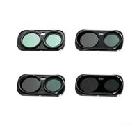 Kit de filtre professionnel compatible avec Insta360 Luna Plus pour Ultra avec protection UV CPL Polarizer et filtre ND16 en verre optique pour photos (D)