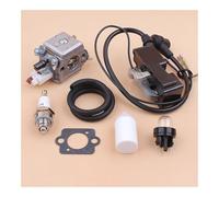 Kit de Filtre Tuyau Carburant et Bobine d'allumage carburateur for tronçonneuses 357 XP 359 357XP 2159 3-EL18B RB-163