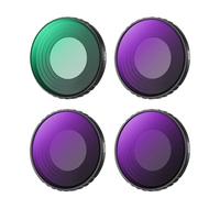 Kit de filtres 9 en 1 for caméra DJI Osmo Action 5 Pro et Action 4, avec filtres UV, CPL, ND et Black Mist(CPL ND8 16 32)