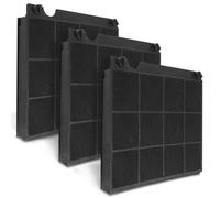 Kit de filtres à charbon actif 3x adapté comme Elica Model15 E3CFE15 pour hotte