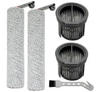 Kit de filtres à rouleau brosse pour aspirateur Dreame H14, 2 rouleaux brosses, 2 filtres, 1 outil de nettoyage