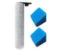 Kit de filtres brosse rouleau pour aspirateur sans fil JONR ED12 Pro Wet Dry avec brosse rouleau et filtres éponge pour améliorer l'efficacité de filtration de l'air (A)
