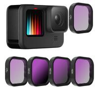 Kit de filtres CPL et ND pour GoPro Hero12/11/10/9 (lot de 4)