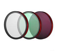 Kit de filtres CPL ND pour DJI pour Osmo Action 6 - ND variable, filtres UV CPL, verre optique HD multi-couches à clipser, accessoires Action 6 pour sports de voyage (lot de 3)