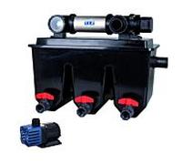 Kit de filtres de bassin professionnels TIP - pour bassin de 30 000 l, UV-C 24 W, système multi-chambres, MTS 30000 UV 24 INOX, 30288