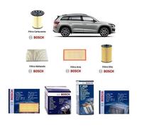 Kit De Filtres De Maintenance Bosch Pour Skoda Kodiaq 2.0 TDI