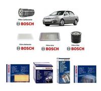 Kit De Filtres De Maintenance Bosch Pour Toyota Verso E12 2.0 D-4D 85 Kw 116 Hp