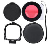Kit de filtres de plongee sous-marine JUNESTAR rouge/violet/macro 58 mm pour camera de sport GOPRO HERO 8