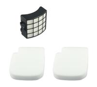 Kit de filtres de rechange, filtres HEPA pour Stratos pour Duoclean pour aspirateur vertical Powerfins, compatible avec les modèles Shark AZ3002 AZ3000