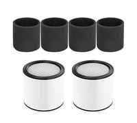 Kit de filtres de rechange pour aspirateur - Accessoires pour une installation facile - Attrape les poussières fines - Pour les parents occupés et les propriétaires pour un entretien de routine