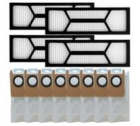Kit de filtres de rechange pour aspirateur Eufy S1 Pro en nylon non tissé | Attrape la poussière fine, matériau non tissé en nylon, nettoyage facile, performance optimale, air intérieur plus sain