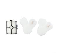 Kit de filtres de rechange pour aspirateur filaire Shark Stratos Ultralight DuoClean PowerFins HZ3000 HZ3002 pour filtres pré-moteur HEPA en mousse et feutre XFFKHZ3000 (A)