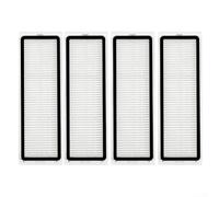 Kit de filtres de rechange pour aspirateur robot DREAME D20 Plus - Lot de 4 filtres en papier HEPA facile à installer, adapté aux animaux et aux enfants
