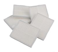 Kit de filtres de rechange pour aspirateur robot Lubluelu et V8 Pro, lot de 5 poussières et squames d'animaux à haute efficacité
