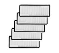 Kit de filtres de rechange pour aspirateur robot Narwal Flow, lot de 5 filtres HEPA anti-poussière et poils d'animaux, lavables et faciles à installer