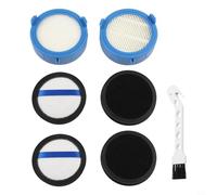 Kit de filtres de rechange pour aspirateur sans fil AEG 8000 - Système de filtration à 5 niveaux - Élimine la poussière et les micro-impuretés - Lavable - Réutilisable - Entretien facile - Avec brosse