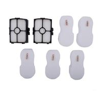 Kit de filtres de rechange pour aspirateur Shark HZ3000 HZ3002 Part XFFKHZ3000 XHFHZ3000 avec 1 filtre, 2 filtres pré-moteur en mousse et feutre pour Stratos UltraLight (B)