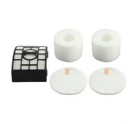 Kit de filtres de rechange pour aspirateur Shark LiftAway ZD550 avec feutre mousse et filtres d'échappement adaptés pour PowerFins HairPro Neutraliseur d'odeurs Upright Multi Vacuum