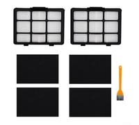 Kit de filtres de rechange pour aspirateur traîneau EUREKA NEN170 avec éponge lavable et filtres HEPA avec brosse (B)