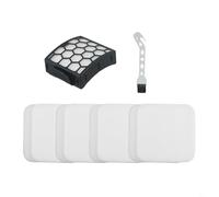 Kit de filtres de rechange pour aspirateur vertical Shark NZ690 NZ690UK NZ690UKT NZ690UKTDB 4 mousses, 4 filtres en feutre, 1 HEPA lavables