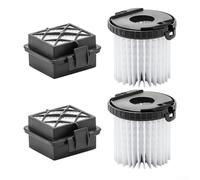 Kit de filtres de rechange pour aspirateurs Karcher 5, 5 sans fil, 5 Premium, pièces 2.863-240.0, 2.863-239.0, lot de filtres HEPA lavables (2+2)