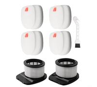 Kit de filtres de rechange pour aspirateurs Shark IZ201 IZ251 IZ202 IZ252 IZ103UKGB compatible avec modèles IZ201UKTSB IZ251UK IZ201ME IZD260CN IZ102 IZ101 SimbaII