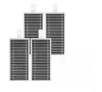 Kit de filtres de rechange pour Ecovacs pour deebot T80S Omini - Lot de 4 filtres HEPA haute efficacité piège à poussière Cadre ABS facile à installer Pièces pour aspirateur robot