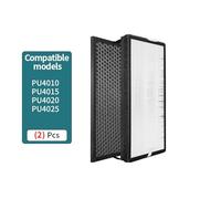 Kit De Filtres De Remplacement, Compatible Avec Rowenta, Compatible Avec Purificateur D'air Intense, Pure 4010 PU4015 PU4020 PU4025, Numéro De Pièce XD6074U0 XD6075