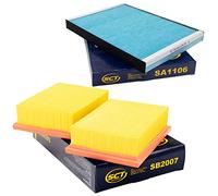 Kit de filtres d'inspection SCT + filtre d'habitacle