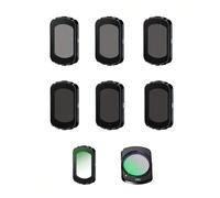 Kit de filtres d'objectif magnétique pour Osmo Pocket 3 et 4, comprenant des filtres ND8/ND16/ND32/ND64/ND128/ND256/CPL/UV, fabriqués en verre ultra-blanc haute définition. Protecteur d'objectif, haut