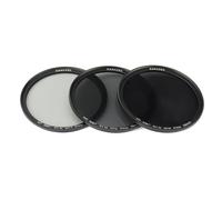 Kit de filtres d'objectif ND2/4/8 49/52/55/58/62/67/72/77 mm pour Canon pour appareil photo reflex numérique Nikon, 72 mm
