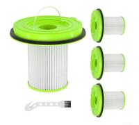 Kit de filtres efficaces pour aspirateur Bissell pour CleanView XR 200 W/300 W, comprend 4 filtres et une brosse de nettoyage