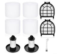 Kit de filtres en mousse et feutre pour système de filtration amélioré Shark LZ600, LZ601